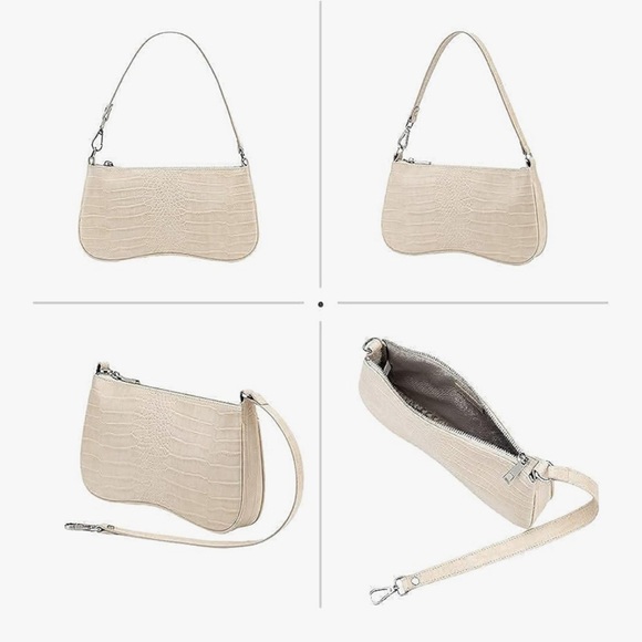 JW PEI Crocodile-Embossed Eva Shoulder Handbag - Picture 9 of 14